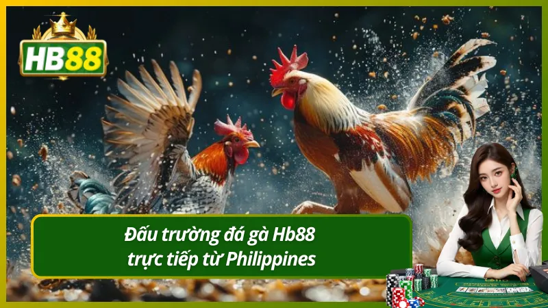 Đấu trường đá gà Hb88 trực tiếp từ Philippines
