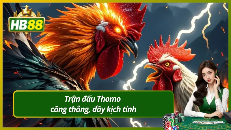 Trận đấu Thomo căng thẳng, đầy kịch tính