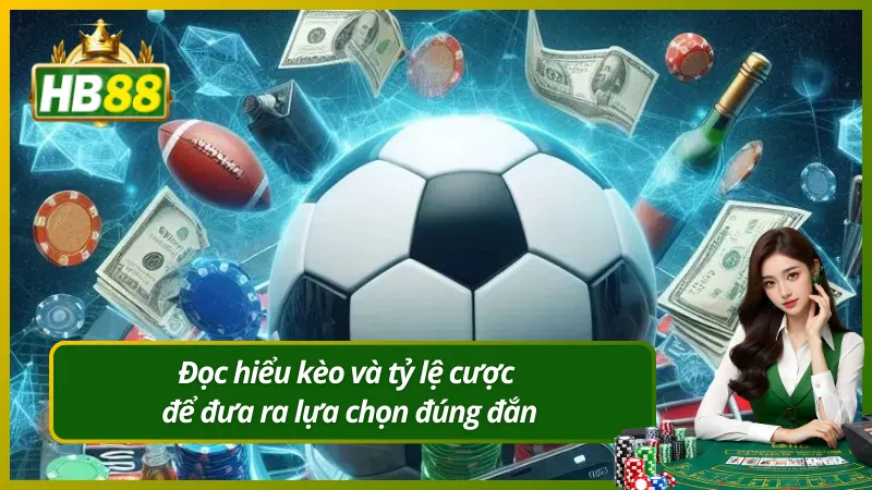 Đọc hiểu kèo và tỷ lệ cược để đưa ra lựa chọn đúng đắn