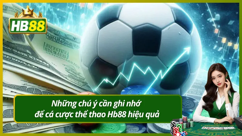 Những chú ý cần ghi nhớ để cá cược thể thao Hb88 hiệu quả