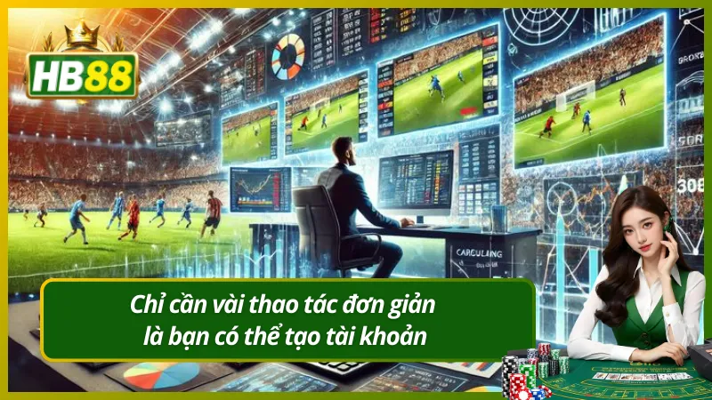 Chỉ cần vài thao tác đơn giản là bạn có thể tạo tài khoản