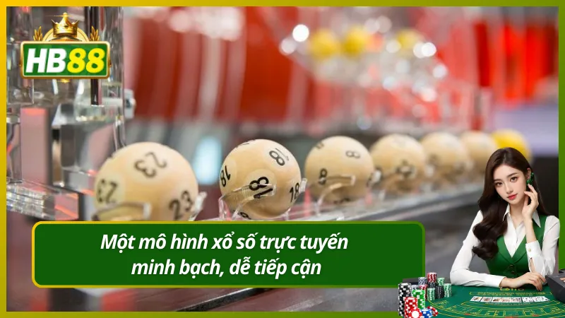 Một mô hình xổ số trực tuyến minh bạch, dễ tiếp cận